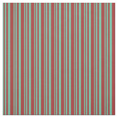 Aquamarine und braunes Muster Stoff (Muster)