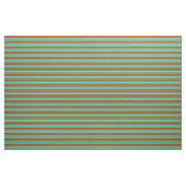 Aquamarine und braunes Muster Stoff (Yard (91,4 cm))