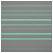 Aquamarine und Dim Gray Lines Stoff (Muster)