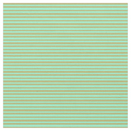 Aquamarine und dunkle Khaki farbige Muster Stoff (Nahaufnahme)