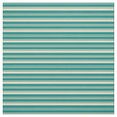 Aquamarine und farbige Linien Stoff (Muster)
