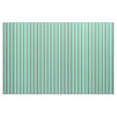 Aquamarine und graue Streifen/Linienmuster Stoff (Yard (91,4 cm))