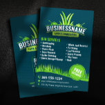Aquamarine und grüne Rasenpflege Landschaften beim Flyer<br><div class="desc">Dieses elegante und berufliche Flyer-Design eignet sich perfekt für jede Rasenpflege oder Landschaftsgestaltung. Der Aquamarine Hintergrund bildet einen auffallenden Kontrast zu den lebhaften grünen Gras- und Rasenmäherikonen und schafft so einen unvergesslichen visuellen Effekt. Wichtigste Merkmale: Modernes und sauberes Design: Das einfache und unkomplizierte Layout sorgt dafür, dass Ihre Kontaktinformationen leicht...</div>