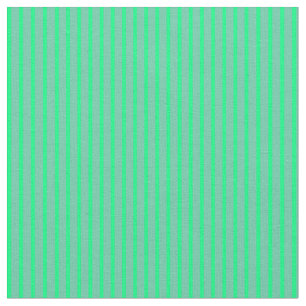 Aquamarine und grüne Streifen/Linien-Muster Stoff