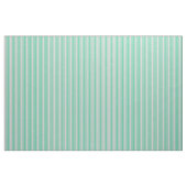 Aquamarine und hellgrau gestreiftes Muster Stoff (Yard (91,4 cm))