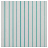 Aquamarine und hellgraue Streifen Stoff (Muster)