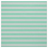 Aquamarine und hellgraues, gestreiftes Muster Stoff (Muster)