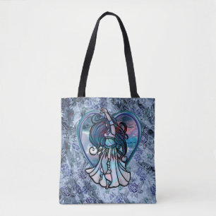 Aquamarine und Lila Bly Dancer Liebe Tasche
