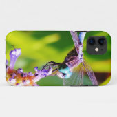 Aquamarine und lila Libelle Case-Mate iPhone Hülle (Rückseite (Horizontal))