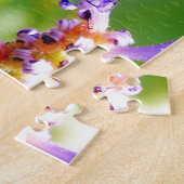 Aquamarine und lila Libelle Puzzle (Seite)