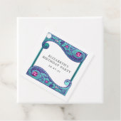 Aquamarine und Lila Meerjungfrau Geschenkanhänger (Beispiel)