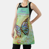 Aquamarine und lila Schürze (InSitu)