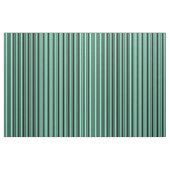 Aquamarine und schwarz gefärbtes Muster Stoff (Yard (91,4 cm))
