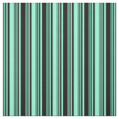 Aquamarine und schwarz gefärbtes Muster Stoff (Muster)