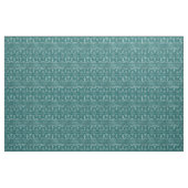 Aquamarine und silberne Kunst-Déco Stoff (Yard (91,4 cm))