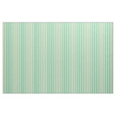 Aquamarine und Tan-Muster Stoff (Fat Quarter (45,7 x 55,9 cm))