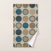 Aquamarine und Touch Circles Badhandtuch Set (Handtuch)