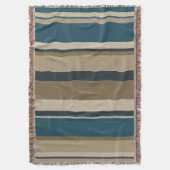 Aquamarine und Touch Circles Decke (Vorderseite Vertikal)