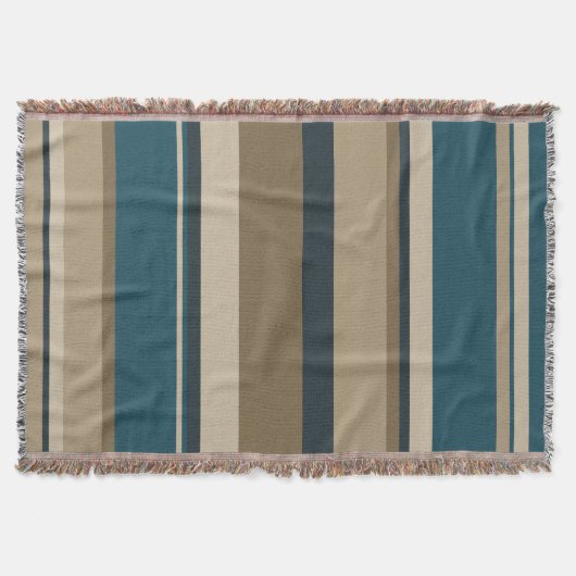 Aquamarine und Touch Circles Decke (Vorderseite)