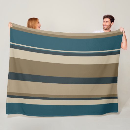 Aquamarine und Touch Circles Fleecedecke (Beispiel)