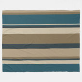 Aquamarine und Touch Circles Fleecedecke (Vorderseite (Horizontal))