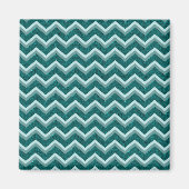 Aquamarine Verzierungsfolie Magnet (Vorne)