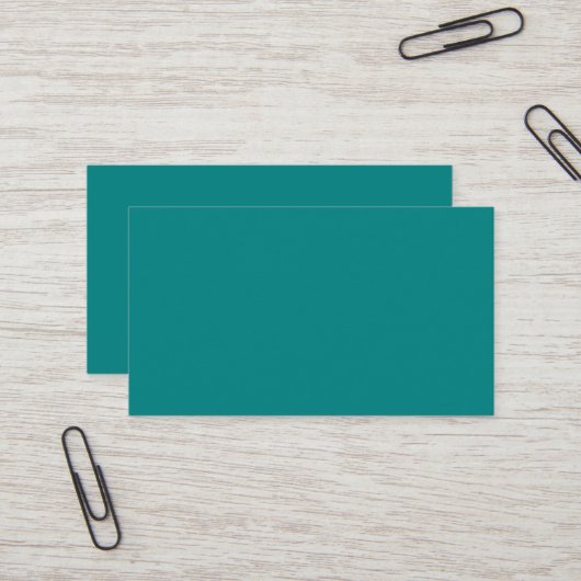 Aquamarine Visitenkarte (Vorderseite/Rückseite Beispiel)