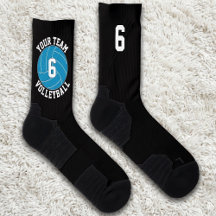Aquamarine Volleyball-Teamname und Spielernummer
