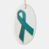 Aquamarine Wandverkleidung Keramikornament (Rechts)