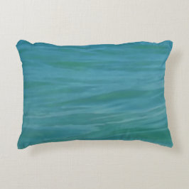 Aquamarine Waves Beach Thema Tropical Blue Green Zierkissen
