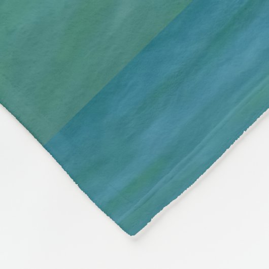 Aquamarine Waves Beach Waves Tropical Blue Green Fleecedecke (Ecke)