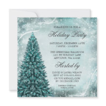 Aquamarine Weihnachtsbaumparty