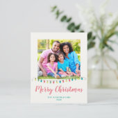 Aquamarine Weihnachtsbeleuchtung - Foto für Feier (Stehend Vorderseite)