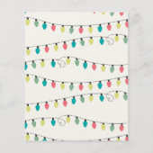 Aquamarine Weihnachtsbeleuchtung - Foto für Feier (Rückseite)