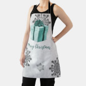 Aquamarine Weihnachtsgeschenke Schürze (InSitu)