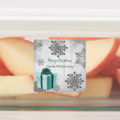 Aquamarine Weihnachtsgeschenke Weihnachtsgebäck La Etiketten (Befestigt)