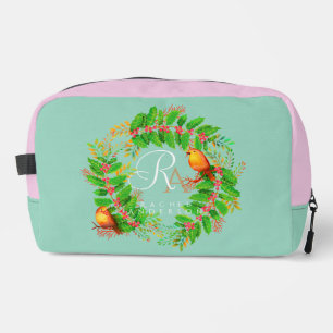 Aquamarine Weihnachtskartentongram Waschbeutel