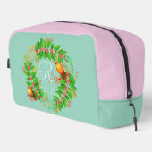Aquamarine Weihnachtskartentongram Waschbeutel (Rechte Ecke)