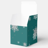 Aquamarine Weihnachtsschmuck Gefälligkeitsbox Geschenkschachtel (Geöffnet)