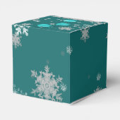 Aquamarine Weihnachtsschmuck Gefälligkeitsbox Geschenkschachtel (Rückseite)