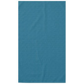 Aquamarine weiße Tablette Tischdecke (Vorderseite)