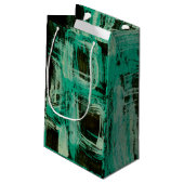 Aquamarine Windows I Kleine Geschenktüte (Rückseite Schrägansicht)