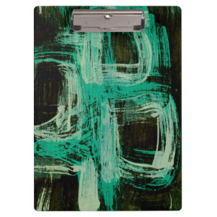 Aquamarine Windows I Klemmbrett