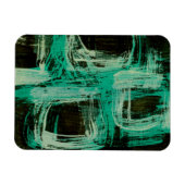 Aquamarine Windows I Magnet (Horizontal)