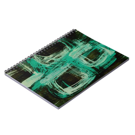 Aquamarine Windows I Notizblock (Linke Seite)