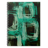 Aquamarine Windows I Notizblock (Vorderseite)