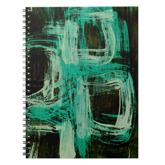 Aquamarine Windows I Notizblock (Vorderseite)