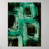 Aquamarine Windows I Poster (Vorne)