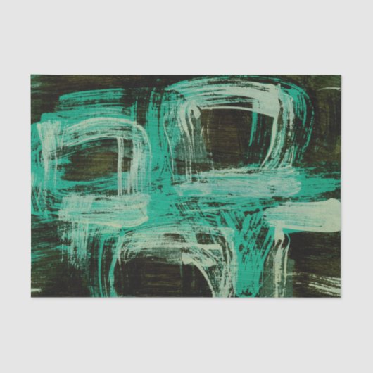 Aquamarine Windows I Seidenpapier (Vorderseite)