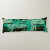 Aquamarine Windows I Seitenschläferkissen (Rückseite)